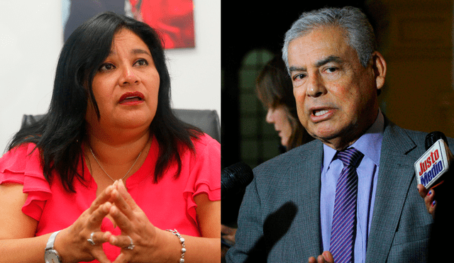 Janet Sánchez cuestionó a César Villanueva por haber sido el impulsor de la vacancia de PPK. Foto: La República.