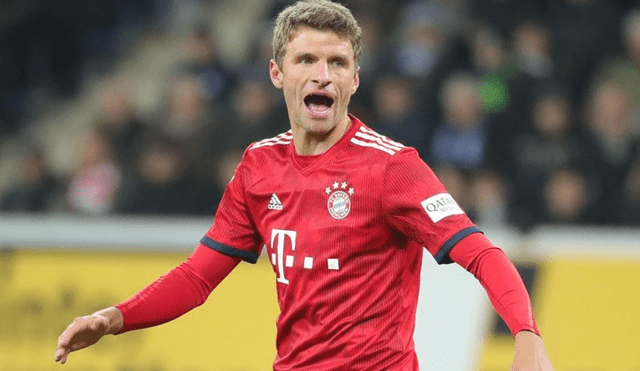 Thomas Müller se refirió al regreso de la Bundesliga. | Foto: AFP