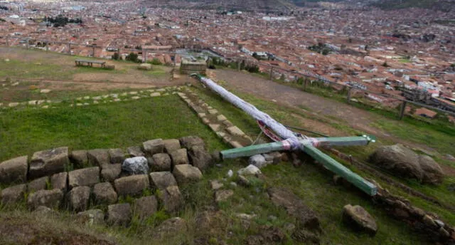 Vientos huracanados se trajeron abajo antigua de Saqsaywaman en Cusco 