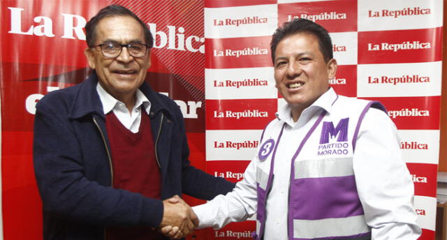Alberto Quintanilla y Martín Benavente participaron en Versus Electoral en el sur.