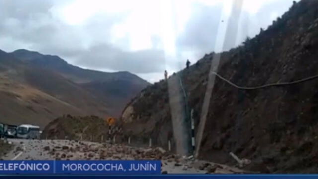 Junín: mineros de Morococha bloquean carretera central tras intento de despido masivo [VIDEO]