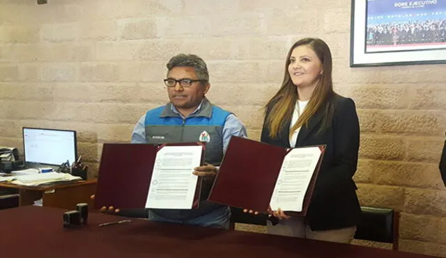 Firman convenio para construcción de dos mil viviendas en Arequipa