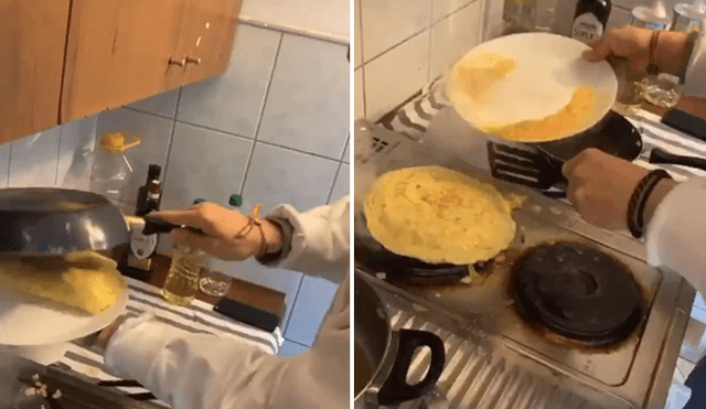 A través de Facebook se hizo viral el terrible fail que cometió un joven que estaba cocinando por primera vez.