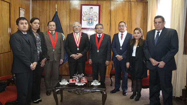 Juez supremo Lama involucrado en audios con Hinostroza supervisa Corte de Arequipa