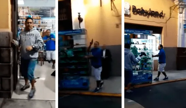 Trujillo Comerciante Dispara Al Aire Para Evitar Que Decomisen Su Mercadería Video Sociedad 7623