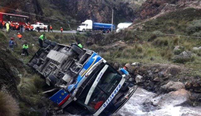 Identifican a las ocho víctimas mortales del accidente en Casapalca