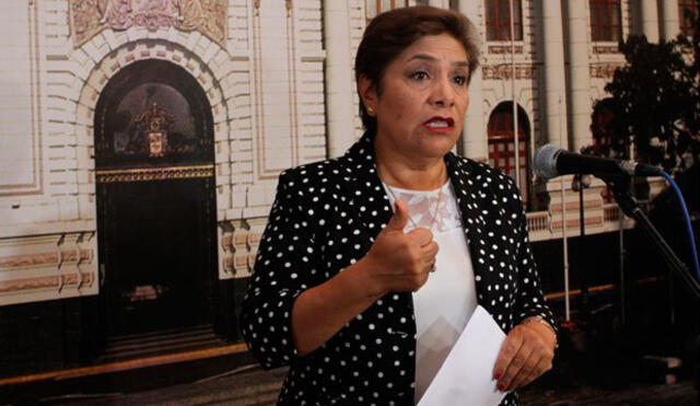 Luz Salgado no descarta convocar a sesión del Pleno por Fernando Zavala