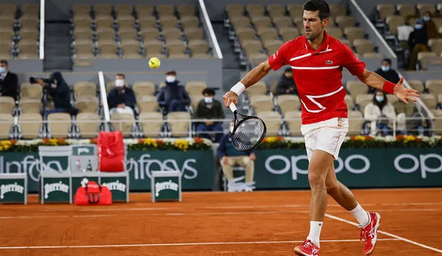 Novak Djokovic solo ha sido campeón de Roland Garros una vez, en el 2016. Foto: AFP
