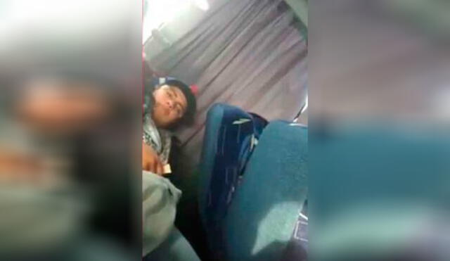YouTube: graban a sujeto mientras se masturbaba en pleno autobús