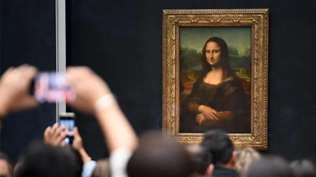 Leonardo Da Vinci fue capaz de captar a una persona cuando comenzaba a sonreír. Foto: AFP