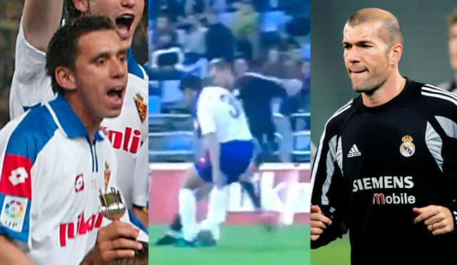 Miguel Rebosio recordó la 'huacha' que le hizo a Zinedine Zidane