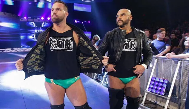 Dash Wilder y Scott Dawson debutaron en el roster principal de WWE en abril del 2017. Foto: WWE