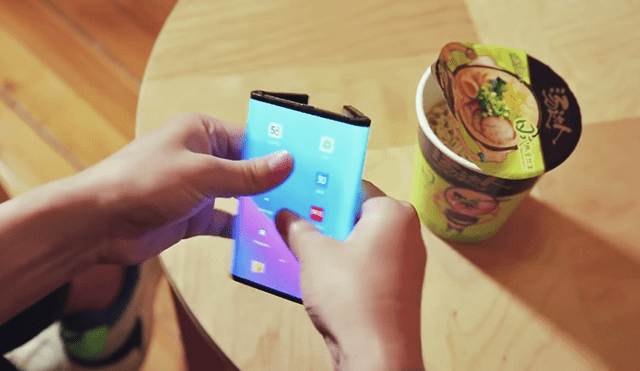 El futuro smartphone plegable podría lanzarse al mercado durante el 2021. Foto: Xiaomi / Weibo