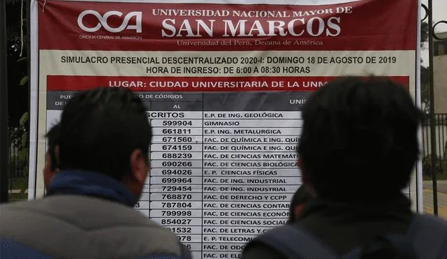 El simulacro se desarrolla simultáneamente en 17 ciudades del Perú. (Foto: Mauricio Malca)