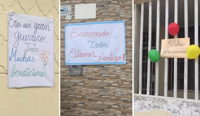 Vecinos dan bienvenida a paciente recuperado de coronavirus