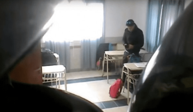 YouTube Viral : Descubren a profesor robando a sus alumnos mientras van al recreo [VIDEO]