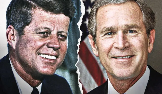 Presidentes como John F. Kennedy o George W. Bush fueron elegidos por un escaso margen. Foto: Composición Fabrizio Oviedo / La República