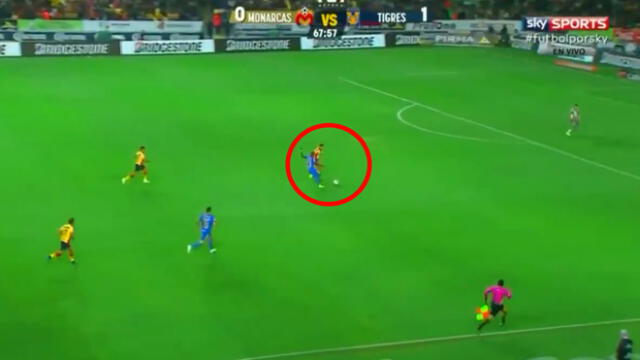Morelia vs Tigres: Enner Valencia controla, hace un autopase y define el 2-0 [VIDEO]