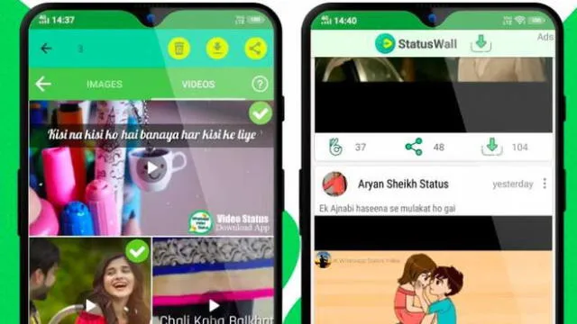 Status Downloader es una app para descargar estados de WhatsApp en móviles Android.