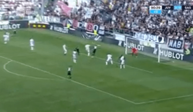 Juventus vs Sassuolo: tremendo cabezazo de Babacar para el 2-1 [VIDEO]