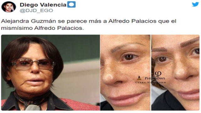 Alejandra Guzmán es blanco de crueles memes tras mostrarse sin maquillaje