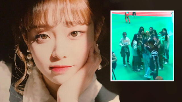 El video de Chuu siendo agredida se ha vuelto viral en Twitter.