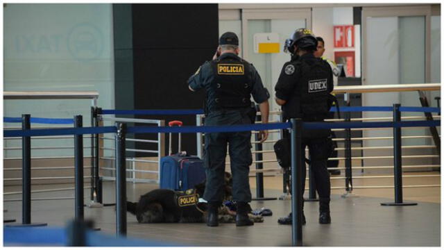 Desactivan granada de guerra en el Aeropuerto Internacional Jorge Chávez