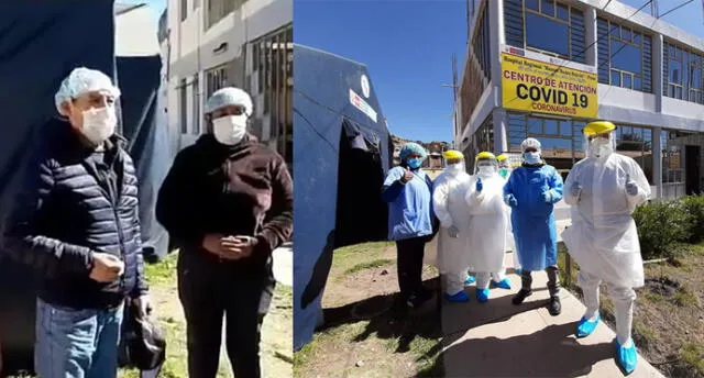 Padre de familia se recuperó junto a su esposa e hija en centro de atención de coronavirus en Puno.