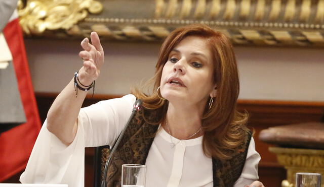 Mercedes Aráoz considera que fiscal Chávarry apunta al presidente Vizcarra