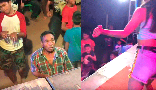 Facebook viral: hombre queda 'embobado' al ver a bailarina sobre escenario y se convierte en la burla de miles [VIDEO]