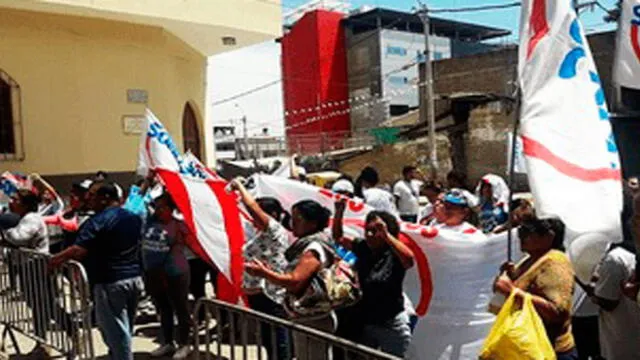 Chiclayo: piden deponer acciones de violencia para reclamos electorales 