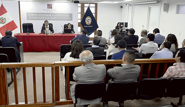 Justicia. Juez Guillermo Guzmán explicó los motivos de la sentencia a Gregorio Santos