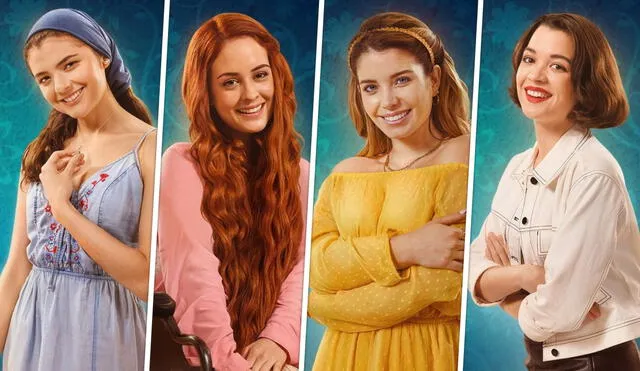 Las protagonistas de Princesas: Tatiana Calmell, Priscila Espinoza, Flavia Laos y Fiorella Pennano. Foto: composición Instagram