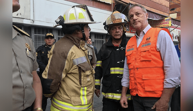 Jorge Muñoz informó que Mesa Redonda se mantendrá cerrada durante tres semanas tras incendio