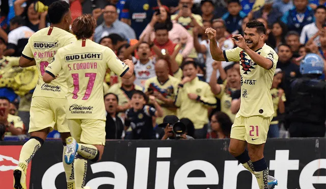 Sigue aquí EN VIVO ONLINE el América vs. Santos Laguna por la jornada 17 del Torneo Apertura 2019 de la Liga MX. | Foto: AFP