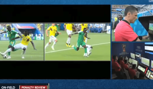 Colombia vs Senegal: Árbitro del partido anuló un penal tras ver el VAR [VIDEO]