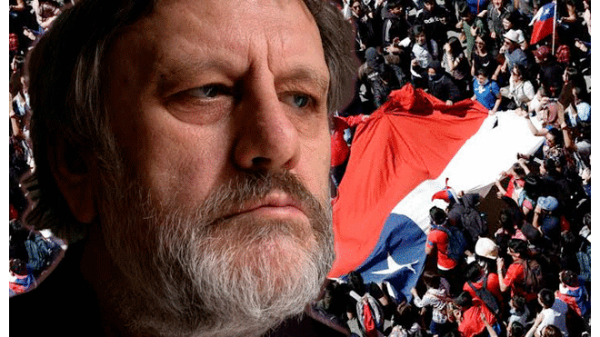 Slavoj Zizek apoya a manifestantes chilenos: ¡Ustedes no están solos! [VIDEO] 