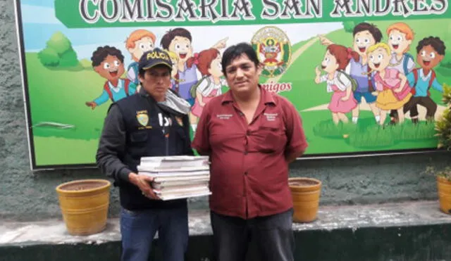 PNP: Capturan a ocho sujetos por vender libros entregados por el Estado