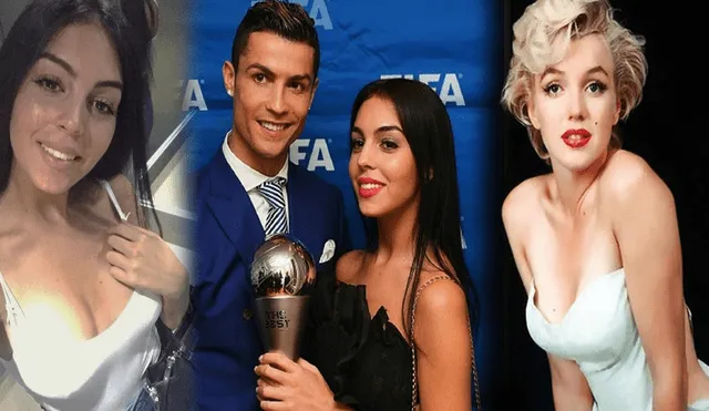 Novia de Cristiano Ronaldo cambia de look y se transforma en Marilyn Monroe
