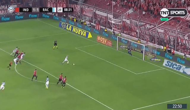 Independiente vs Racing: La seguridad de Lisandro López para anotar de penal el 2-1 [VIDEO]