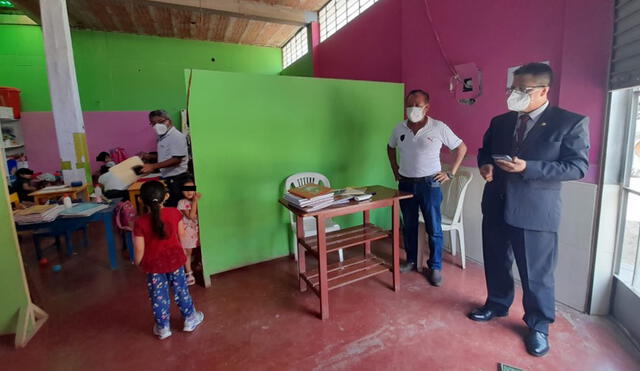 Lambayeque inicial niños intervención José L. Ortiz Chiclayo