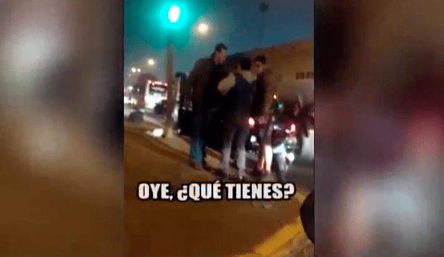 Callao: policía en retiro amenaza con un arma a motociclista en plena vía pública [VIDEO]