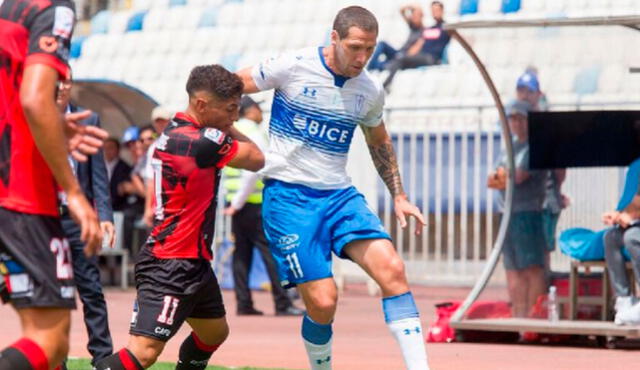 Los cruzados se enfrentarán a los pumas por el campeonato chileno. Foto: Twitter