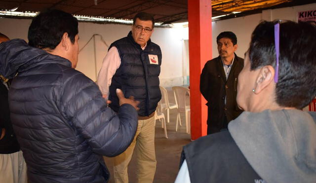 Gobernador regional, Kiko Mandriotti cuestionado por trabajadores y pobladores del Callao.