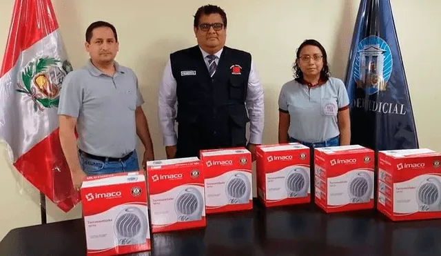 Juzgados de Ayabaca contarán con equipos de calefacción