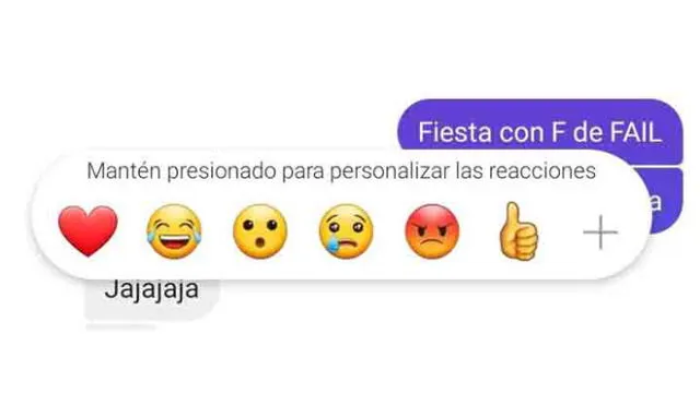 Estará presente la posibilidad de reaccionar a los mensajes de Instagram con cualquier emoji. (Fotos: TreceBits)