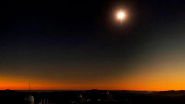 Eclipse solar 2019 desde Chile. Foto: AFP.
