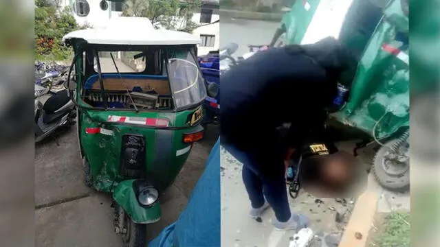 Cusco: Policía muere tras chocar su moto con una mototaxi en Quillabamba [VIDEO]