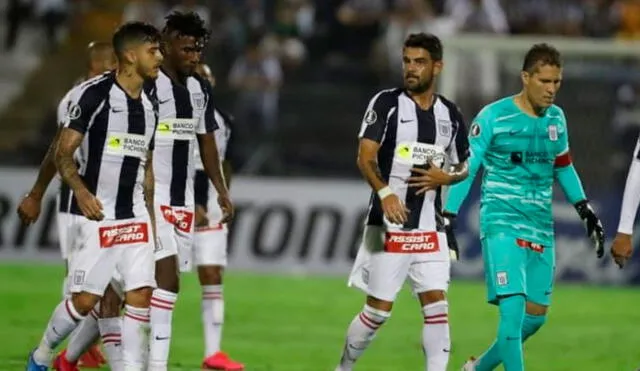 Alianza Lima cayó 1-0 ante Nacional por la Copa Libertadores 2020. Foto: Difusión