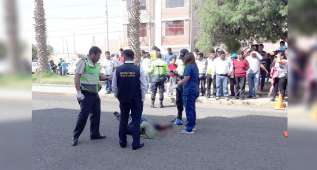 Varón muere atropellado por camión en Tacna